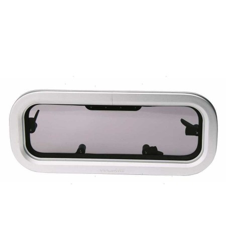 OBLO' RETTANGOLARE G-TYPE L 649 MM H 193 MM ALLUMINIO ANODIZZATO