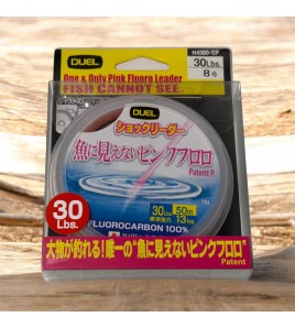 DUEL FLUOROCARBON PINK 40 LB MM 0,57