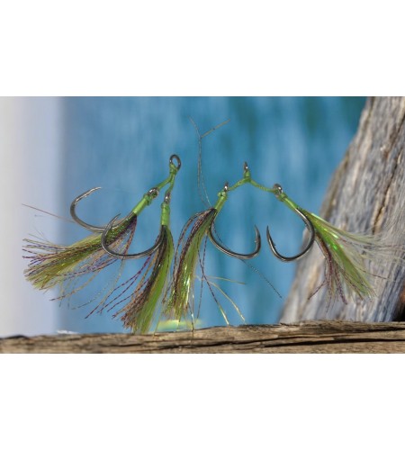 ASSIST SLOW STRONG ZFA 3/0 SLOW JIGGING COLORE GREEN