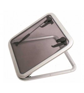 OSTERIGGI G-TYPE QUADRATI 687x687 In Alluminio Anodizzato satinato