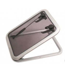 OSTERIGGI G-TYPE RETTANGOLARI 407x262 In Alluminio Anodizzato satinato
