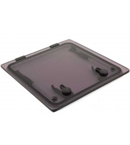 OSTERIGGIO G-TYPE FILO PONTE 580x580 In Alluminio Anodizzato satinato