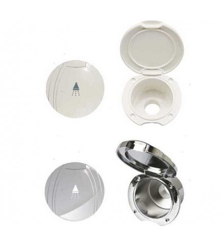 BOX PLASTICA BIANCA DOCCETTA VERTICAL BOX
