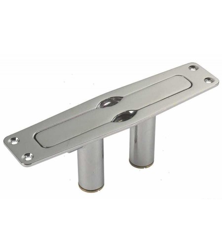Bitta a Scomparsa in Ottone Cromato L 150 mm Incasso 195x50 mm
