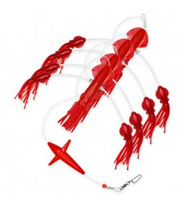 KIT Teaser ZFA Paradise Calamari Plus Trolling Colore Rosso