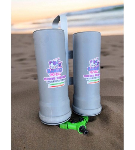 Tuna Tube 110 MM ZFA Esca Viva Tonnetti Palamite Colore GRIGIO