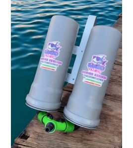 Tuna Tube ZFA Esca Viva Tonnetti Palamite Colore GRIGIO