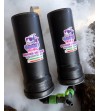 Tuna Tube 90 MM ZFA Esca Viva Tonnetti Palamite Colore Nero