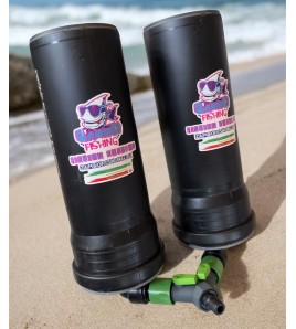 Tuna Tube 110 MM ZFA Esca Viva Tonnetti Palamite Colore Nero