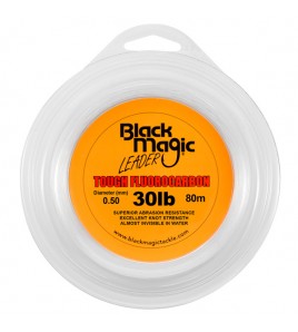 FILO TOUGH FLUOROCARBON BLACK MAGIC DIAMETRO 30 LB MM 050 BOBINE DA 80 MT