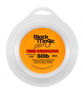 FILO TOUGH FLUOROCARBON BLACK MAGIC DIAMETRO 60 LB MM 080 BOBINE DA 40 MT