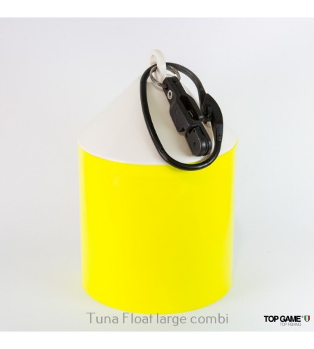 Boetta Galleggiante ad alta visibilità per il Big Game - Large - COLORE GIALLO FLUO