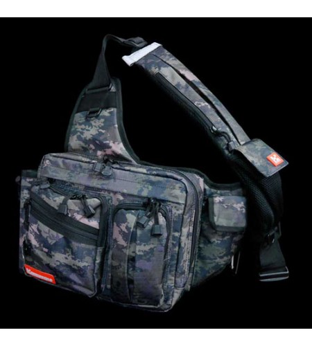 ZAINO GEECRAK EGING SHOLDER BAG BLACK CAMO