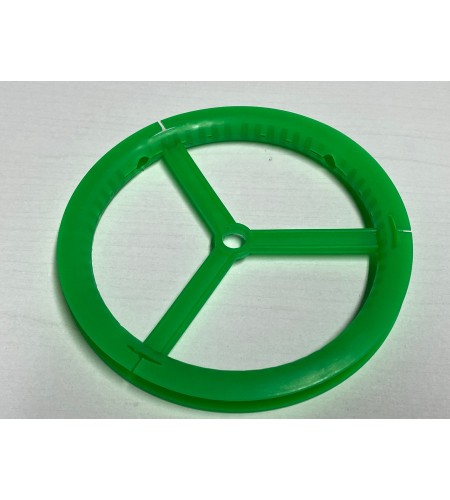 AVVOLGI LENZA CIRCOLARI COLORE VERDE DIAMETRO 16 CM