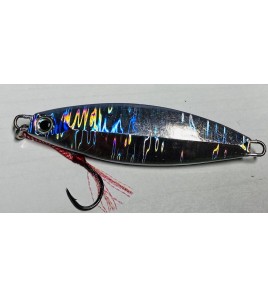 ARTIFICIALE SLOW JIGGING GLOWPOINT X WAY GR 150 COLORE RIGHE ARGENTO FLUO RPF