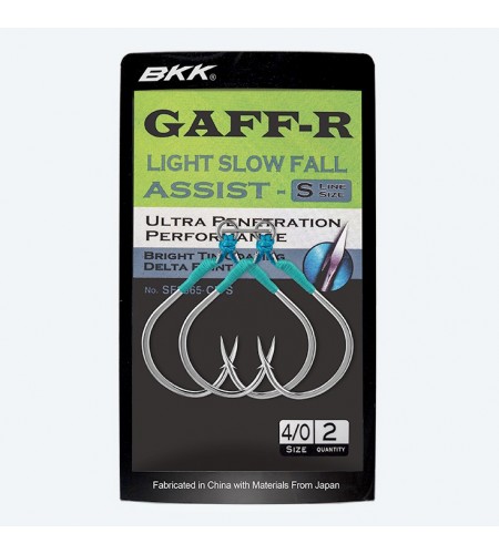 GAFFE-R ASSIST BKK 1/0 SF 8065-CD S LIGHT SLOW FALL
